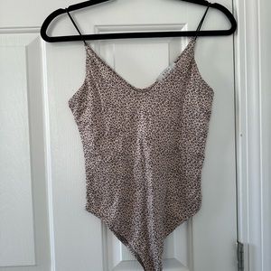 Animal print bodysuit